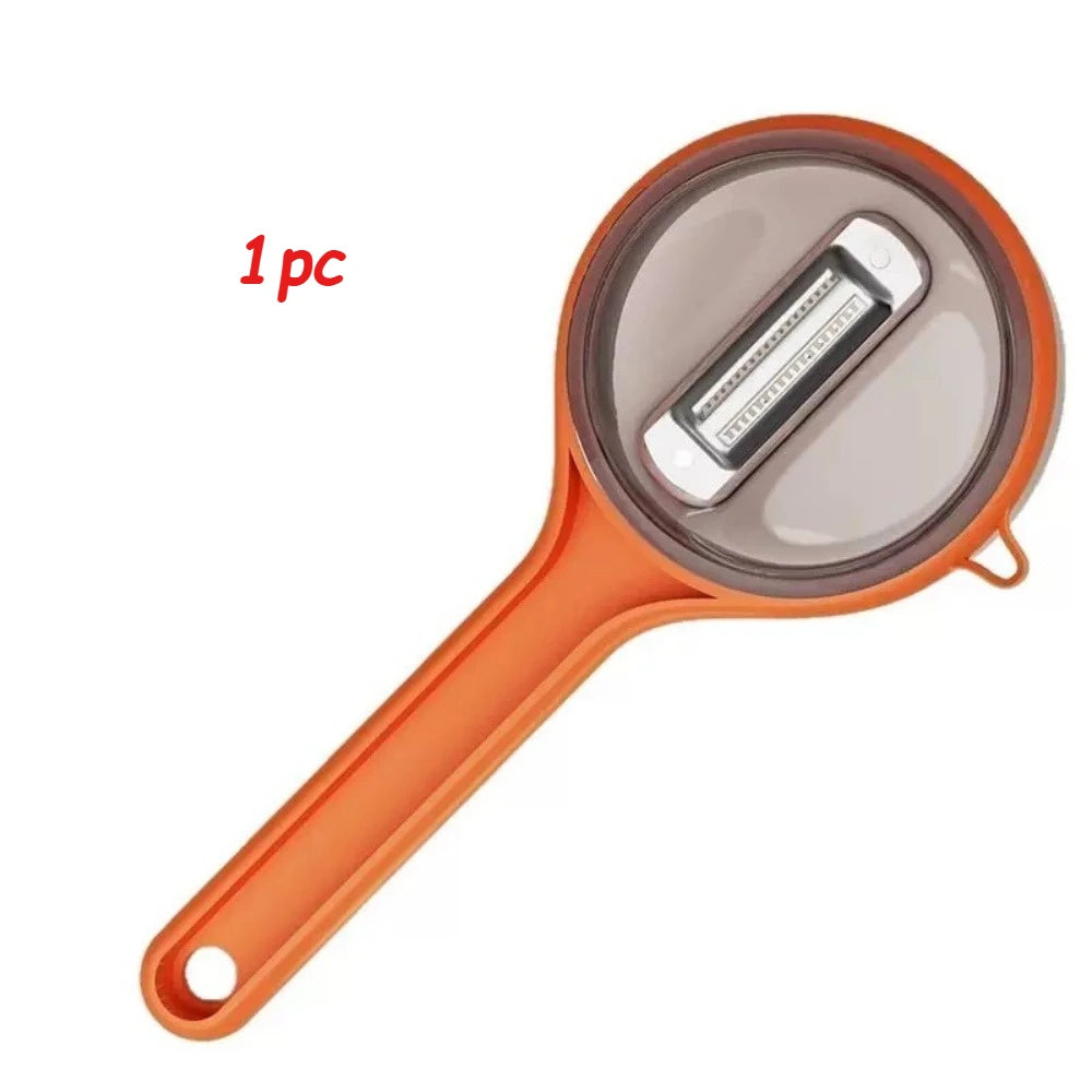Kitchen Peeler with Waste Container