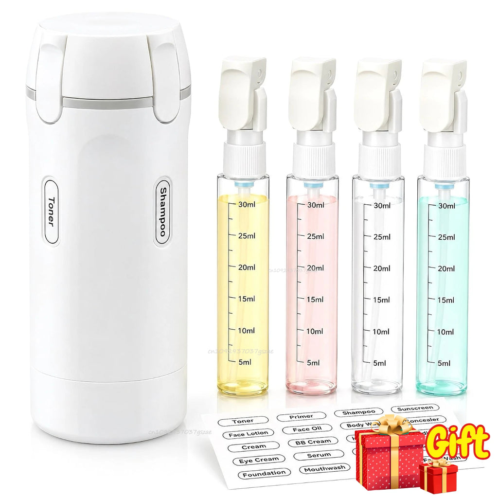 4-in-1 Travel Essentials Dispenser